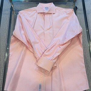 Brooks Brothers Pink Gingham Men's Shirt